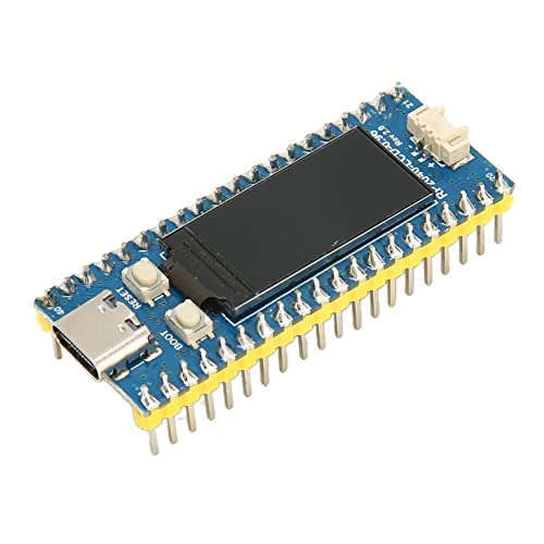 ciciglow RP2040 LCD 0,96 M Entwicklungsboard, USB-C-Port-Dual-Core-Mikrocontroller-Kit für RasPi Pico-Module, für C/C++, für die Python-Entwicklung von ciciglow