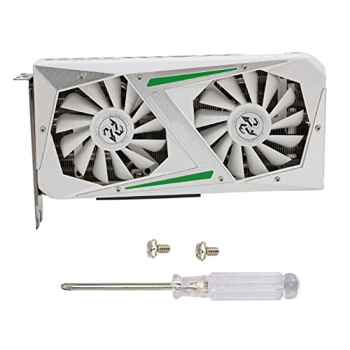ciciglow RTX3060TI Grafikkarte, 8G 256Bit GDDR6 Gaming Grafikkarte 1410/8750MHz PCI Express 3.0 Dual Lüfter Computer Grafikkarten HDMI DP X 3 Ausgangsschnittstelle von ciciglow