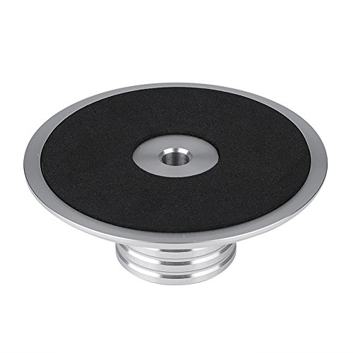 ciciglow Schallplattenstabilisator, Neue Schallplatten-Gewichtsklemme, universelles Befestigungswerkzeug für Schallplattenspieler(Silver) von ciciglow