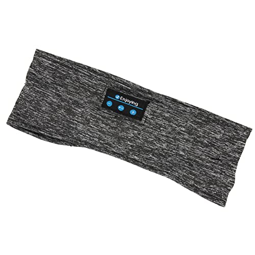 ciciglow Schlafkopfhörer, Stirnband, Bluetooth-Musik, Gemütliche Kopfhörer mit Ultradünnen Lautsprechern für Fitnessstudio, Training, Yoga, 4 Stunden Spielzeit von ciciglow