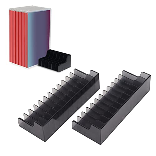 ciciglow Spielkartenhalter, 2-teiliger Spielkarten-Aufbewahrungsständer, CD-DVD-Aufbewahrungsregal, Multifunktionaler Spiel-Disk-Display-Box-Halterung für Schalter ciciglow Spielkartenhalter, 2-teiliger Spielkarten-Aufbewahrungsständer, CD-DVD-Aufbewahrungsregal, Multifunktionaler Spiel-Disk-Display-Box-Halterung für Schalter von ciciglow