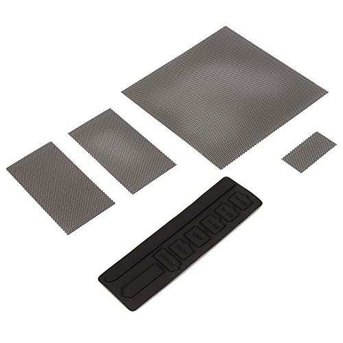 Staubfilter, Ersatz-Staubfilter für Series X, 8 Staubstopfen, 4 PVC-Mesh-Set, Belüfteter Staubschutz-Mesh-Filter für Spielkonsolen von ciciglow