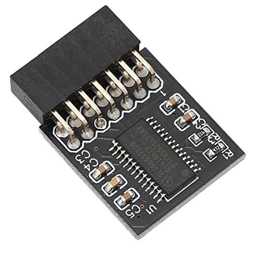 ciciglow TPM2.0-Modul, 14-poliges LPC-TPM 2.0-Verschlüsselungssicherheitsmodul für Win 8.1, für Win 7, für Win10, für MSI 14-poliges LPC-TPM 2.0 ciciglow TPM2.0-Modul, 14-poliges LPC-TPM 2.0-Verschlüsselungssicherheitsmodul für Win 8.1, für Win 7, für Win10, für MSI 14-poliges LPC-TPM 2.0 von ciciglow