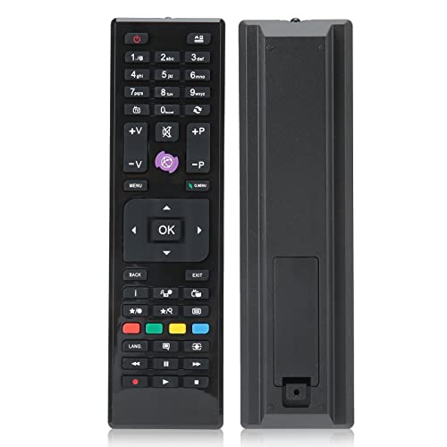ciciglow TV-Fernbedienung, RC4875 Fernbedienung Ersatz-Silikontasten LED-Fernseher-Controller für Telefunken TE22275B35TXG TE32182B301C10 von ciciglow