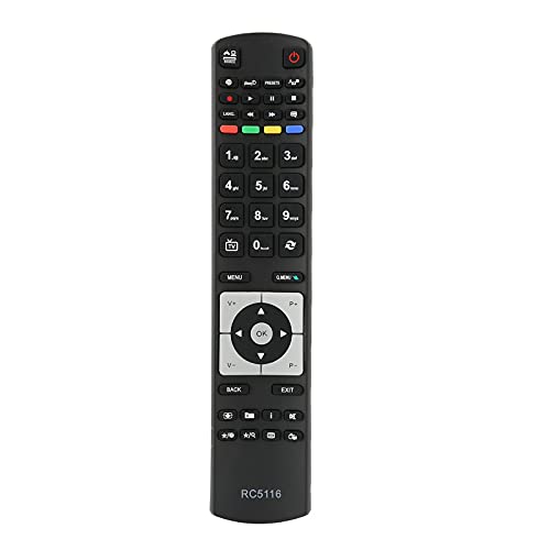 ciciglow TV-Fernbedienung, RC5116 Ersatz-Fernbedienung für Bush LED32127HDCNTD 32FLY168S 32FLYR125BM TV von ciciglow