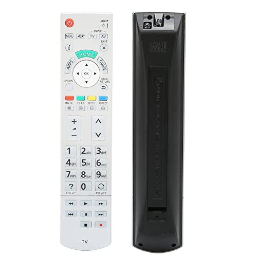 ciciglow TV-Fernbedienung, Smart-TV-Fernbedienung, Ersatz-Silikontasten, Gute Signalübertragung für N2QAYB000842, THL47WT60A, THL50DT60A von ciciglow