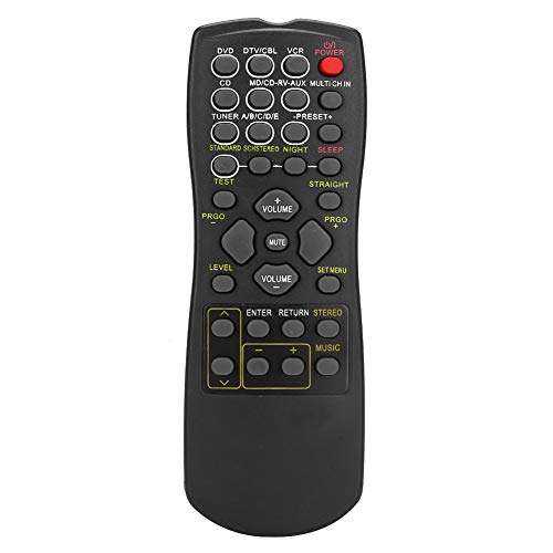 ciciglow TV-Fernbedienung, TV-Fernbedienung Ersatz-Silikontasten Gute Signalübertragung für AMAHA RAV22 RX-V459 RX-V357 HTR5830 RX-V357 von ciciglow