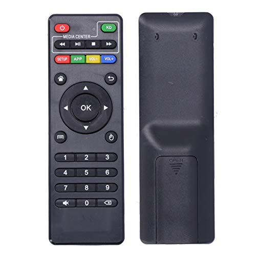 ciciglow TV-Fernbedienung, Tragbarer TV-Box-IR-Controller-Fernbedienungsersatz ohne Programmierung oder Einstellung für Android X96/x96mini/x96w von ciciglow