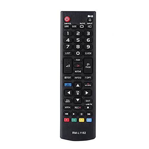 ciciglow TV-Fernbedienung, Universal-Fernbedienung, Ersatz-Silikontasten, Gute Signalübertragung ohne Programmierung oder Einstellung für LCD-Fernseher von ciciglow