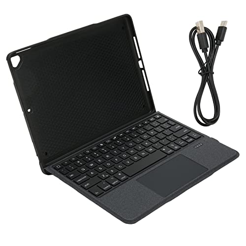 ciciglow Tablet-Tastatur, Tragbare Drahtlose Tastatur, Wiederaufladbare, Magnetische, Hintergrundbeleuchtete Bluetooth-Tastatur mit Touchpad und Hülle für IOS Tablet Pro 10.5 10.2 Air 3 von ciciglow