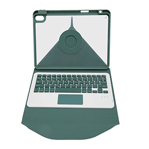 ciciglow Tablet-Tastatur, Tragbare Kabellose Tastatur, Magnetische Bluetooth-Tastatur mit Touchpad, Hülle und Stifthalter, für IOS Tablet Pro 11 Zoll 4. 3. 2 (Grün) von ciciglow
