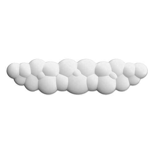 ciciglow Tastatur-Wolken-Handgelenkauflage, Silikon-Memory-Schaum-Wolke-Handballenauflage, Tastatur, Ergonomische Maus-Handgelenkstütze Zur Linderung von Handgelenk- und Armschmerzen für von ciciglow