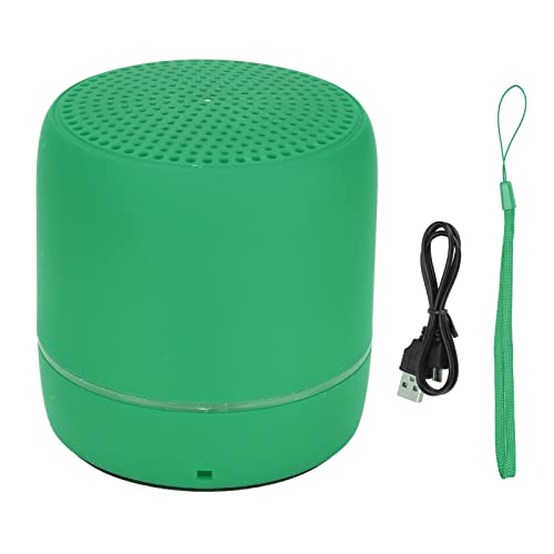ciciglow Tragbarer Bluetooth-Lautsprecher, Bluetooth 5.0 280Hz-16KHz Bass Stereo--Reiselautsprecher Outdoor-Bluetooth-Lautsprecher für Den Außenbereich(Grün) von ciciglow