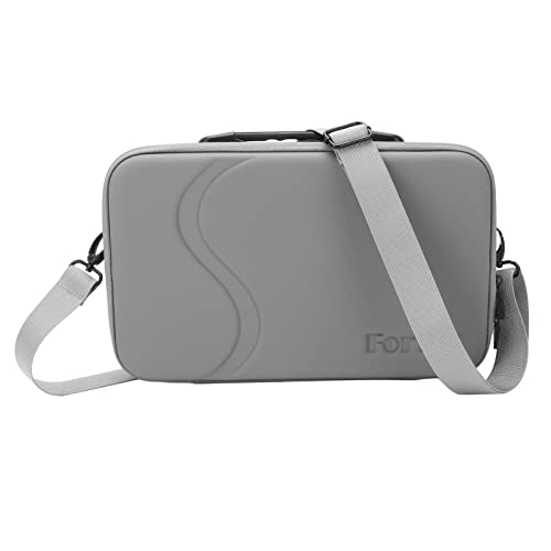 ciciglow Tragetasche für Insta360 X3, Große PU-Hartschalentasche, Action-Kamera-Aufbewahrungstasche mit Schultergurt, Tragbare Reisetasche, 338 X 225 X 65 Mm von ciciglow