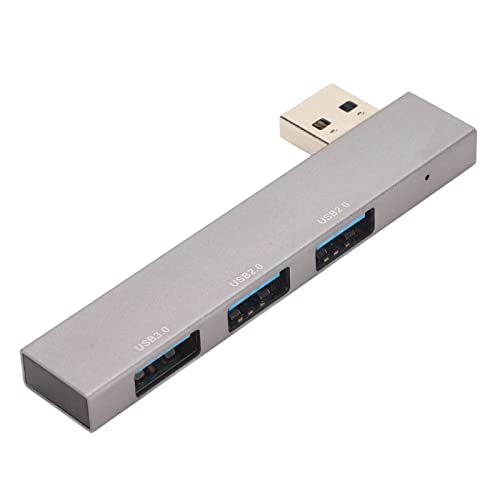 ciciglow USB 3.0 Hub, 3 in 1 USB 3.0 Multiport Adapter 1xUSB3.0 2xUSB2.0 5Gbps Dockingstation für Win 10/8/7/XP/2000/98SE/98, für Vista, für OS X9.1 von ciciglow