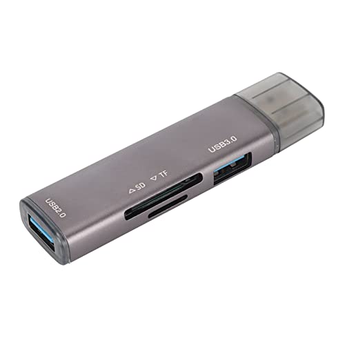 ciciglow USB 3.0-Hub, Einschließlich USB 3.0, USB 2.0, Speicherkartensteckplatz, Speicherkartensteckplatz-Schnittstelle, USB-Splitter mit 300 MB/s für die Übertragung von PC-Speicherkarten von ciciglow