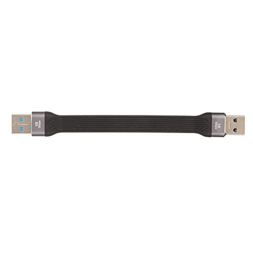 ciciglow USB-A-Stecker auf USB-A-Stecker Adapterkabel, 10 Gbps USB-A-Stecker-Adapterkabel für Festplatten, Laptops, DVD-Player, Fernseher, Kamera, Lautsprecher, USB 3.0-Hubs von ciciglow