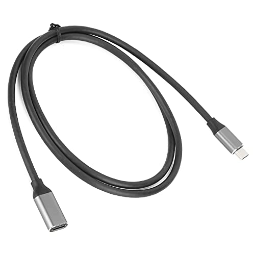 ciciglow USB C Verlängerungskabel, HD 4K USB 3.1 Stecker auf Buchse Verlängerungskabel 3A 60W PD Schnellladung 400M/s Datenübertragung Typ C Kabel (0,5m) von ciciglow