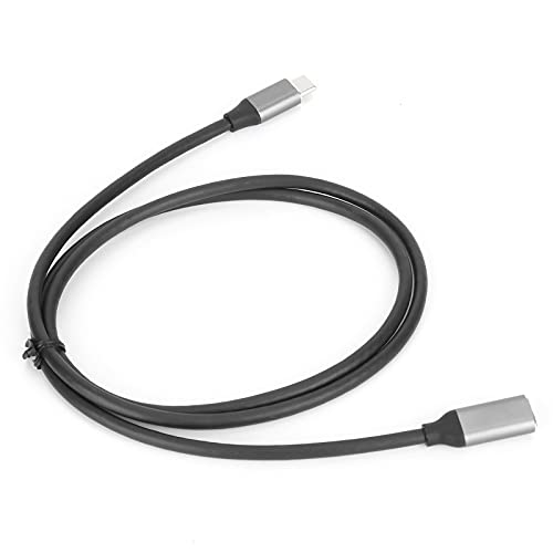 ciciglow USB C Verlängerungskabel, HD 4K USB 3.1 Stecker auf Buchse Verlängerungskabel 3A 60W PD Schnellladung 400M/s Datenübertragung Typ C Kabel (1m) von ciciglow
