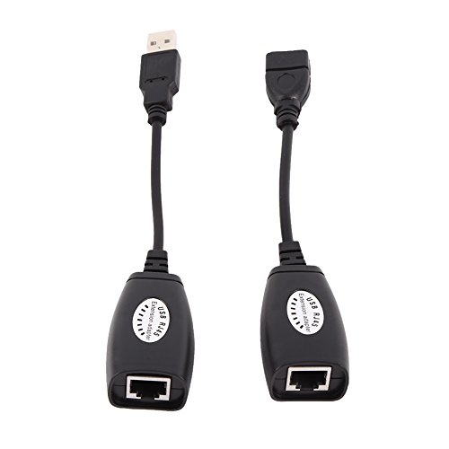 ciciglow USB-Ethernet-Adapter,USB 2.0 auf RJ45-Ethernet-LAN-Netzwerkadapter R Ethernet-kompatibel für OS X,USB-Anschluss mit Stromversorgung für Cat5/RJ45/Cat6-Patchkabel von ciciglow