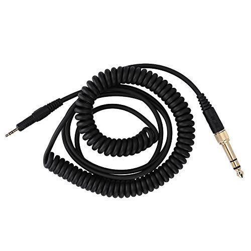 ciciglow Upgrade Kabel für Iron Triangle Kopfhörer,Kopfhörer-Headset für 6,5mm Bis 3,5mm Stereo Bass 160cm Audiokabel,Hi-Fi Sound für ATH-M50x/M40x/M70x ciciglow Upgrade Kabel für Iron Triangle Kopfhörer,Kopfhörer-Headset für 6,5mm Bis 3,5mm Stereo Bass 160cm Audiokabel,Hi-Fi Sound für ATH-M50x/M40x/M70x von ciciglow