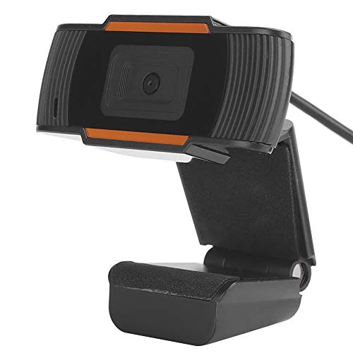 ciciglow Webcam-Kamera, HD 720P-Computerkamera Eingebautes Mikrofon Notebook-Zubehör Klarer Sprachanruf Autofokus Hohe Empfindlichkeit(schwarz) von ciciglow