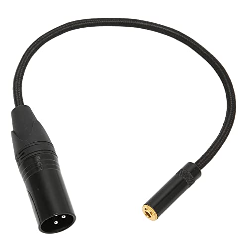 ciciglow XLR-Kabel, XLR-Stecker auf Buchse, Verlängerungskabel, XLR-Stecker auf 3,5-mm-Buchse, Calbe 0,3 M/0,98 Ft XLR-Stecker-Konverter für Verstärker-Mixer von ciciglow