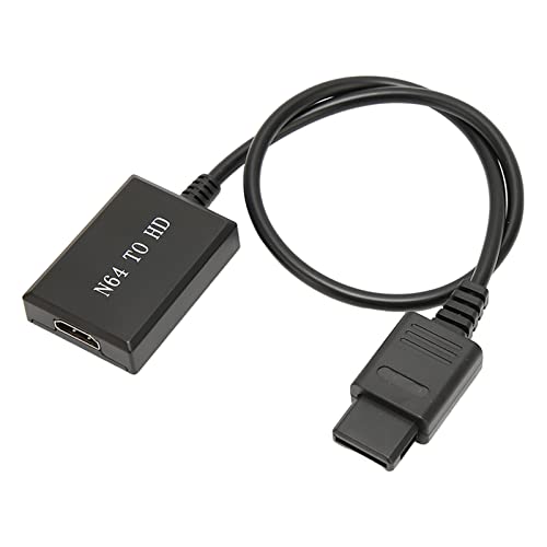 ciciglow für N64 zu HDMI Adapter Konvertiert, 720P 1080P Unterstützung PAL NTSC, Spielkonsole Videosignal zu HDMI Signal Einfache Verbindung ciciglow für N64 zu HDMI Adapter Konvertiert, 720P 1080P Unterstützung PAL NTSC, Spielkonsole Videosignal zu HDMI Signal Einfache Verbindung von ciciglow