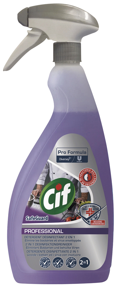 Cif Professional Desinfektionsreiniger 2in1, 750 ml von cif