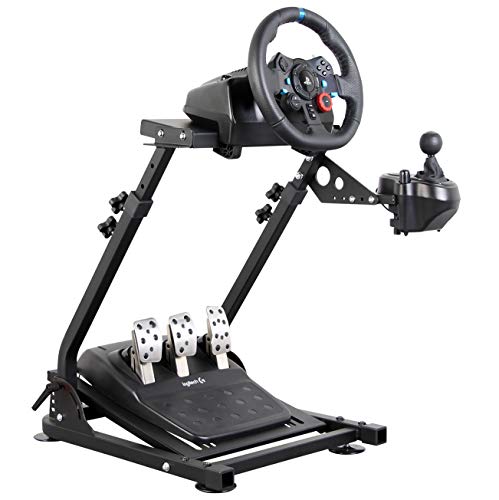 cirearoa Professional Racing Wheel Stand (versione aggiornata) Driving Gaming Simulator per G25 G27 G29 G920 PS4 Xbox T3PA TGT T300RS T300GT T500RS TGT T150 TS-PC CSR CSW von cirearoa