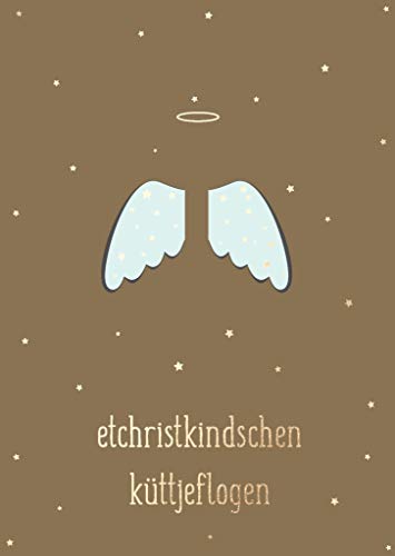 Cityproducts - 4367 - Postkarte, Weihnachten, Rheinland, etchristkindschen küttjeflogen, DIN A 6, 10,5cm x 13cm von cityproducts