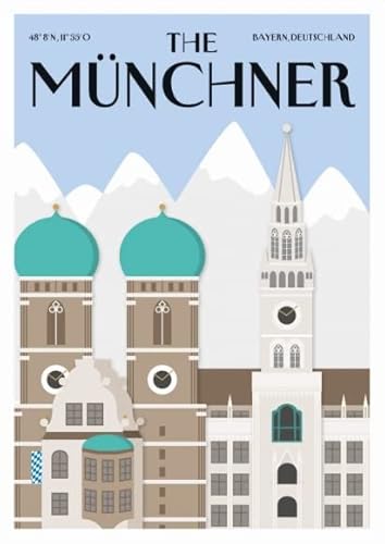 cityproducts - 5857 - Happy City, Postkarte, München, The Münchner - Frauenkirche , A6 von cityproducts