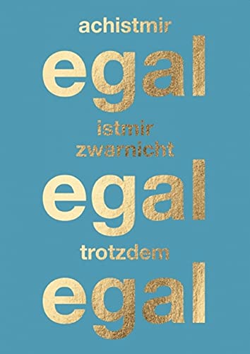 cityproducts - 6359 - Happy City, Postkarte, egal, egal, egal, A6 von cityproducts