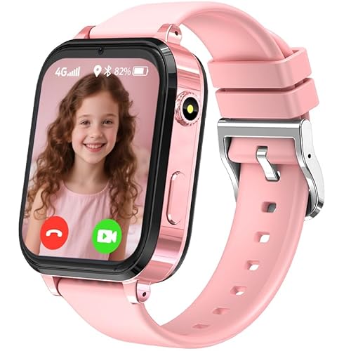 clleylise 4G Smartwatch Kinder mit GPS und Telefon, Kinder Smartwatch, Armbanduhr Kinder Junge, Smart Watch Kinder, Kinderuhr mit Voice Chat, IP68, SOS, Wasserdicht, Touchscreen, Wecker, Spiel clleylise 4G Smartwatch Kinder mit GPS und Telefon, Kinder Smartwatch, Armbanduhr Kinder Junge, Smart Watch Kinder, Kinderuhr mit Voice Chat, IP68, SOS, Wasserdicht, Touchscreen, Wecker, Spiel von clleylise