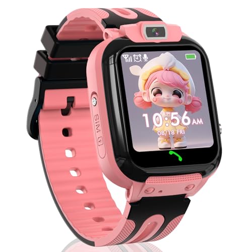 clleylise Kinder Smartwatch, Smartwatch Kinder mit GPS und Telefon, Smart Watch Kinder, Smartwatch Outdoor,Smartwatch Kids, Kinder Telefonuhr, Uhr Kinder Smartwatch von clleylise