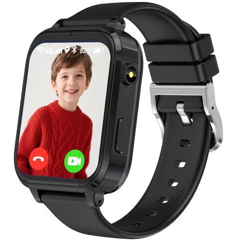 clleylise Smartwatch Kinder mit GPS und Telefon, 4G Kinder Smartwatch, Voice Chat, SOS IP68 Wasserdicht Spiel Wecker Touchscreen, Smart Watch für Jungen Mädchen 4-17 Jahre clleylise Smartwatch Kinder mit GPS und Telefon, 4G Kinder Smartwatch, Voice Chat, SOS IP68 Wasserdicht Spiel Wecker Touchscreen, Smart Watch für Jungen Mädchen 4-17 Jahre von clleylise