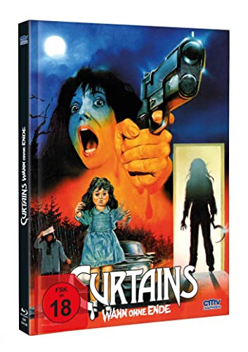 Curtains - Wahn ohne Ende - Mediabook VHS- Motiv - Limitiert und durchnummeriert auf 333 Stück (+ DVD) [Blu-ray] von cmv-Laservision