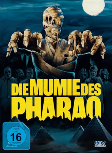 Die Mumie des Pharao - Limitiertes Mediabook auf 222 Stück - Cover B (Blu-ray + DVD) von cmv-Laservision