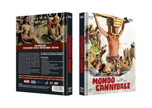 Mondo Cannibale ( Il Paese del sesso selvaggio / Cannibalis: Au pays de l'exorcisme / Deep River Savages / Massacre ) Mediabook - Limited Collectors Edition DVD + Blu-Ray - CMV - Cover A von cmv-Laservision