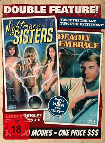 Nightmare Sisters / Deadly Embrace (Double Feature) (Mediabook) (Cover B) [Blu-ray] von cmv-Laservision