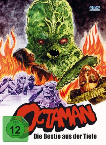 Octaman - Die Bestie aus der Tiefe - Limitiertes Mediabook auf 399 Stück - Cover A (Blu-ray+DVD) von cmv-Laservision