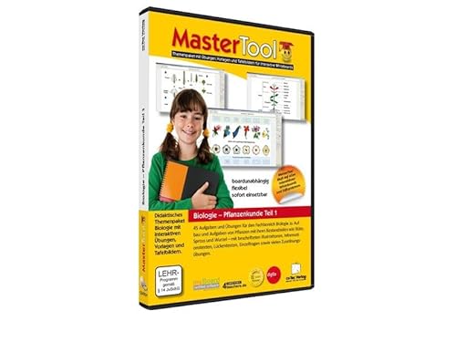 MasterTool Themenpaket Pflanzenkunde, CD-ROM.Tl.1: Aufbau von Blütenpflanzen. Für Windows 95/98/NT/2000/Me/XP . von co.Tec