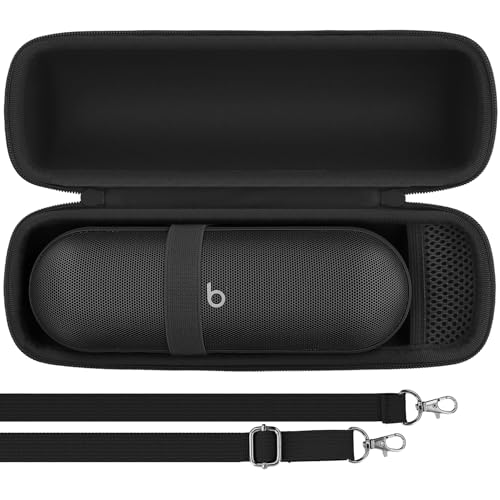 co2CREA Hart Reise Schutz Hülle Etui Tasche für Beats Pill Tragbarer Bluetooth Lautsprecher, Beats by Dr. DRE Pill Lautsprecher Tragetasche mit Schultergurt (Nur Fall, Ohne Lautsprecher) co2CREA Hart Reise Schutz Hülle Etui Tasche für Beats Pill Tragbarer Bluetooth Lautsprecher, Beats by Dr. DRE Pill Lautsprecher Tragetasche mit Schultergurt (Nur Fall, Ohne Lautsprecher) von co2CREA