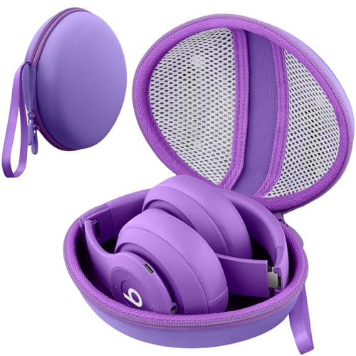co2CREA Hart Reise Schutz Hülle Etui Tasche für Beats by Dr. DRE Studio Pro Studio3 Solo4 Solo3 Solo2 Solo Kabelloser Bluetooth Kopfhörer(Nur Fall, Ohne Kopfhörer) von co2CREA