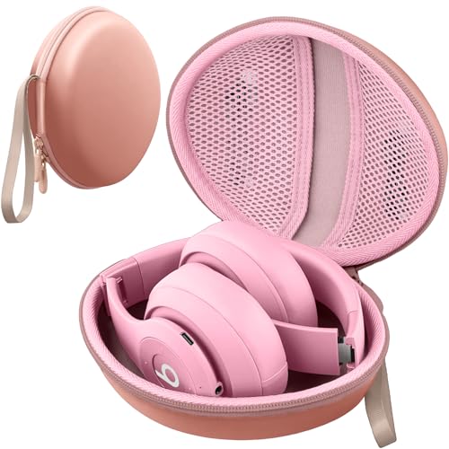 co2CREA Hart Reise Schutz Hülle Etui Tasche für Beats by Dr. DRE Studio Pro Studio3 Solo4 Solo3 Solo2 Solo Kabelloser Bluetooth Kopfhörer(Nur Fall, Ohne Kopfhörer) von co2CREA