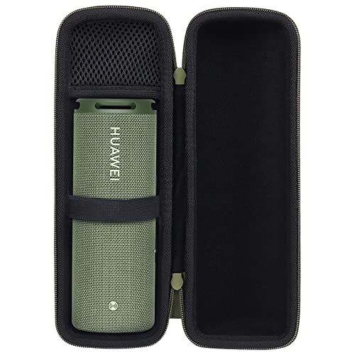 co2CREA Hart Reise Schutz Hülle Etui Tasche für Huawei Sound Joy Tragbarer und Smarter Bluetooth Lautsprecher (Grün) von co2CREA
