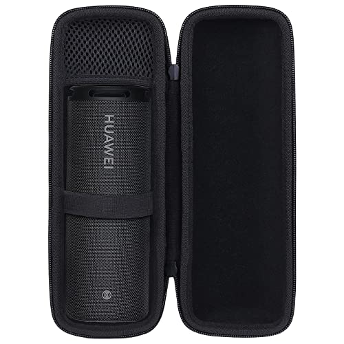 co2CREA Hart Reise Schutz Hülle Etui Tasche für Huawei Sound Joy Tragbarer und Smarter Bluetooth Lautsprecher (Schwarz) von co2CREA