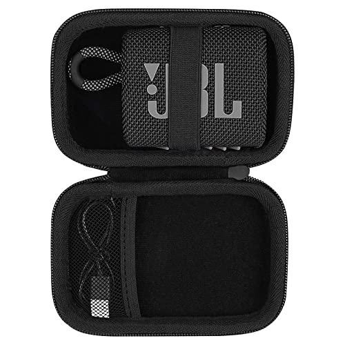co2CREA Hart Reise Schutz Hülle Etui Tasche für JBL GO 4 /JBL GO 3 Eco/JBL GO 3 Ultra tragbarer Bluetooth Lautsprecher,Nur Tasche von co2CREA