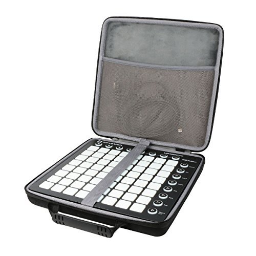 co2CREA Hart Reise Tasche für Novation Launchpad X/Launchpad MK2 MIDI-Grid-Controller Hülle Case Tragetasche von co2CREA