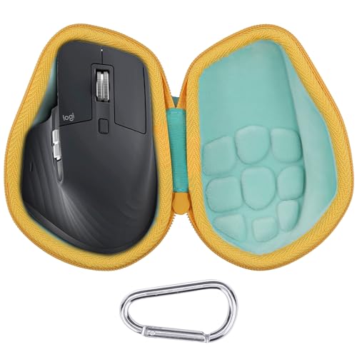 co2CREA Hart Schutz Hülle Etui Tasche für Logitech MX Master 3 /Master 3S Kabellose Maus von co2CREA
